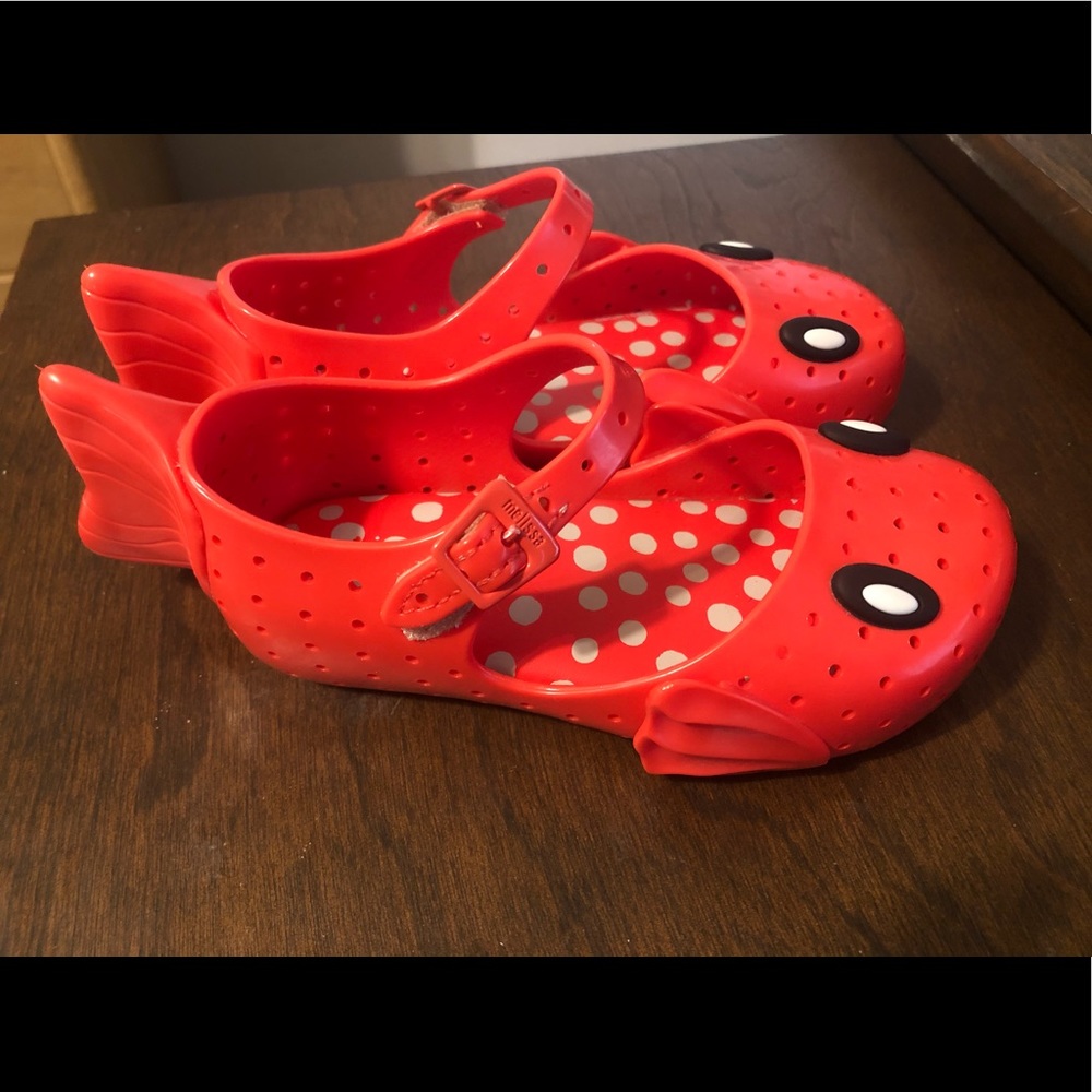 Mini Melissa Furadinha Fish Shoes